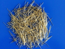 Copper caoted steel fiber