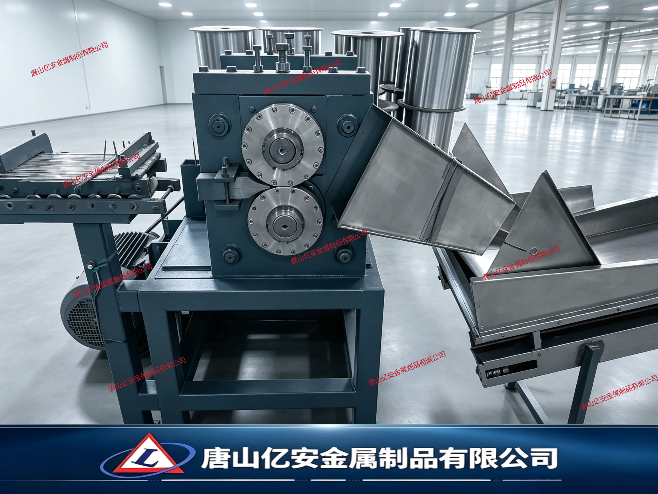 端勾单根型钢纤维生产线